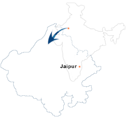 Mappa di Jaipur
